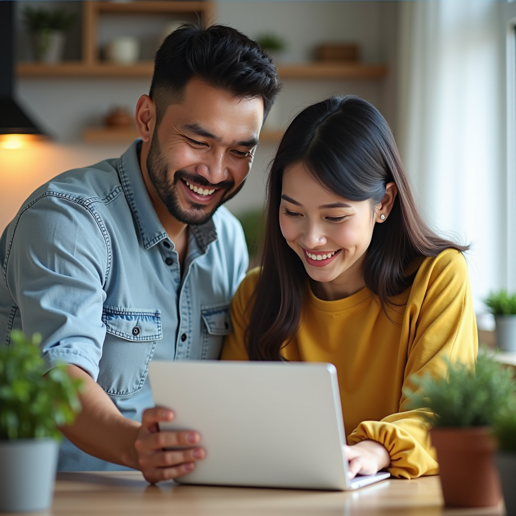 Parents working together as team, father and mother supporting each other with household tasks, partnership and collaboration